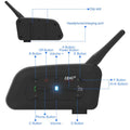 EJEAS V7 Helmet Bluetooth Intercom Headset, Waterproof IP65 - View 3