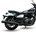 Barrel Exhaust B-16 Bass Master Slip-On Exhaust for Royal Enfield Shotgun 650 | SS304 Performance Exhaust with Deep Bass