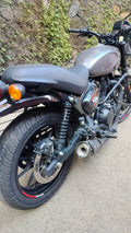 SS Motocorp Slip-On Exhaust for Royal Enfield Hunter 350 | Performance Silencer with DB Killer - View 3