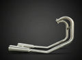 SS Motocorp 2x2 Full System Exhaust with Fat Cans for Royal Enfield Interceptor 650 / Continental GT 650 | Dual Exhaust