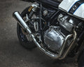 SS Motocorp 2x1 Full System Exhaust with Fat Can for Royal Enfield Interceptor 650 / Continental GT 650 | Performance Exhaust