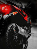 Barrel Rogue Exhaust for Aprilia SR 160 / SXR 160 with Adapter | Rogue 1 & Rogue 2 304 Stainless Steel Performance Slip-On