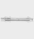 Moto Torque Replica Chrome Exhaust for Royal Enfield Classic 350/500 BS6 | Performance Exhaust with Deep Bass Sound