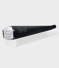 Moto Torque Megaphone Black Performance Exhaust for Royal Enfield – Dyno Proven Universal UCE Slip-On Exhaust - View 2