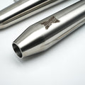 Moto Torque BOLT PRO Performance Exhaust Matte for Royal Enfield Interceptor 650 / Continental GT 650 | Free Flow Slip-On