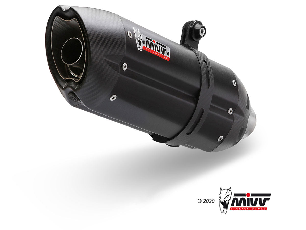 Mivv Sound Black Slip On Exhaust For Kawasaki Zx 10R 2016 22