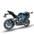 Barrel Outlaw 2.0 Slip-On Exhaust for Kawasaki ZX-4R / ZX-4RR (Black) | 304 Stainless Steel Performance Exhaust - View 6