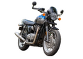 Triumph Bonneville T120 1200 Slip-On Performance Exhaust | Silver Stallion | +2.5 BHP Boost | Silver / Black Matte / Brushed