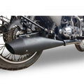 Moto Torque Dolphin Black Performance Exhaust for Royal Enfield – Universal UCE Slip-On Exhaust - View 6