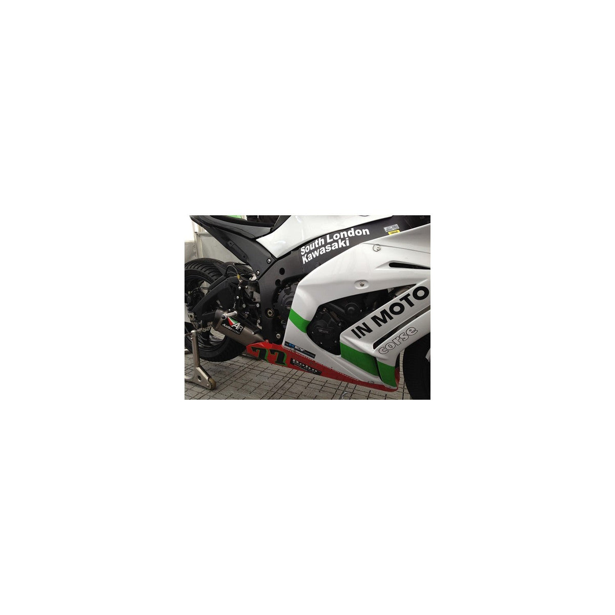 Austin Racing Gp3 De Cat Exhaust System For Kawasaki Zx 10R