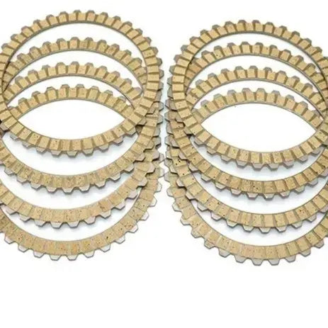 Set of 8 Compatible Clutch Plates for Harley Davidson Iron 883