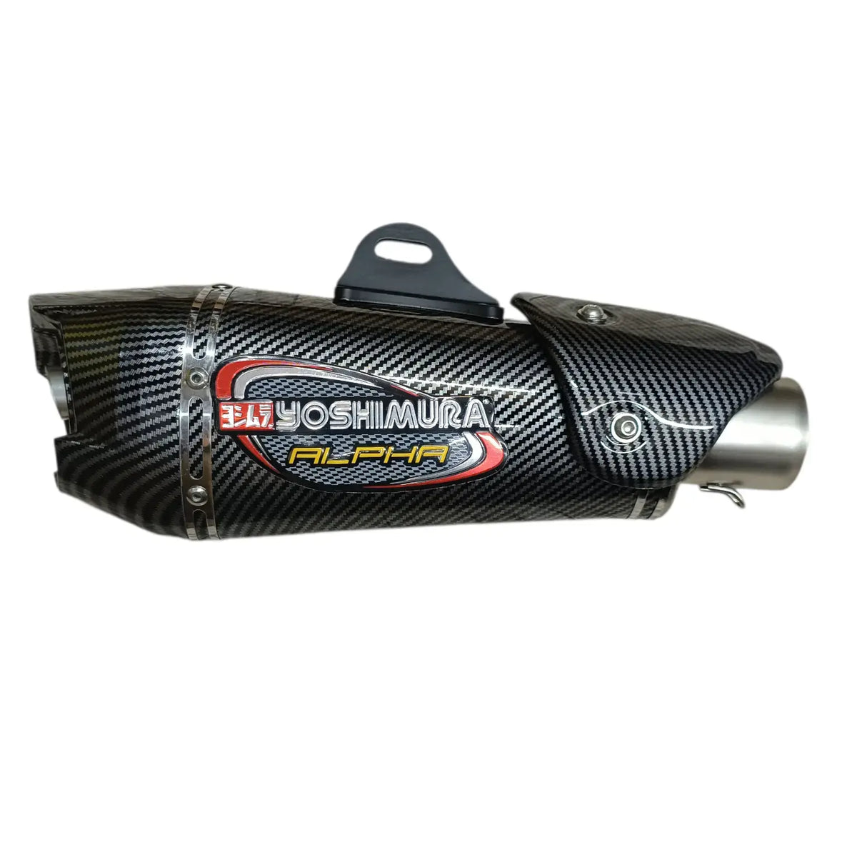 Yoshimura Alpha Exhaust Gloss Carbon