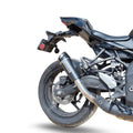 Barrel Outlaw 2.0 Slip-On Exhaust for Kawasaki ZX-4R / ZX-4RR (Black) | 304 Stainless Steel Performance Exhaust