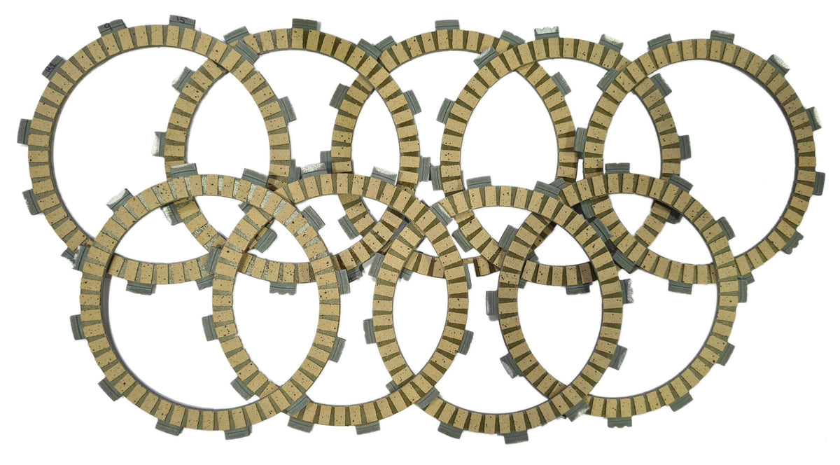 High Quality Paper Based Clutch Plates Suitable For Yamaha R1 2009-2015 Set Of 9 Clutch Plates