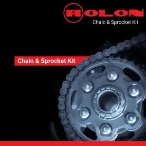 Rolon Chain Sprocket Kit for Bajaj Dominar 400(6Hole | 45T-15T-120L)