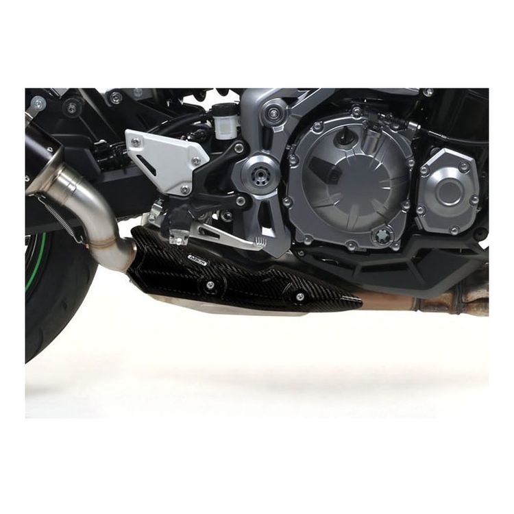 Arrow Carbon Fiber Heat Shield For Kawasaki Z900 2020