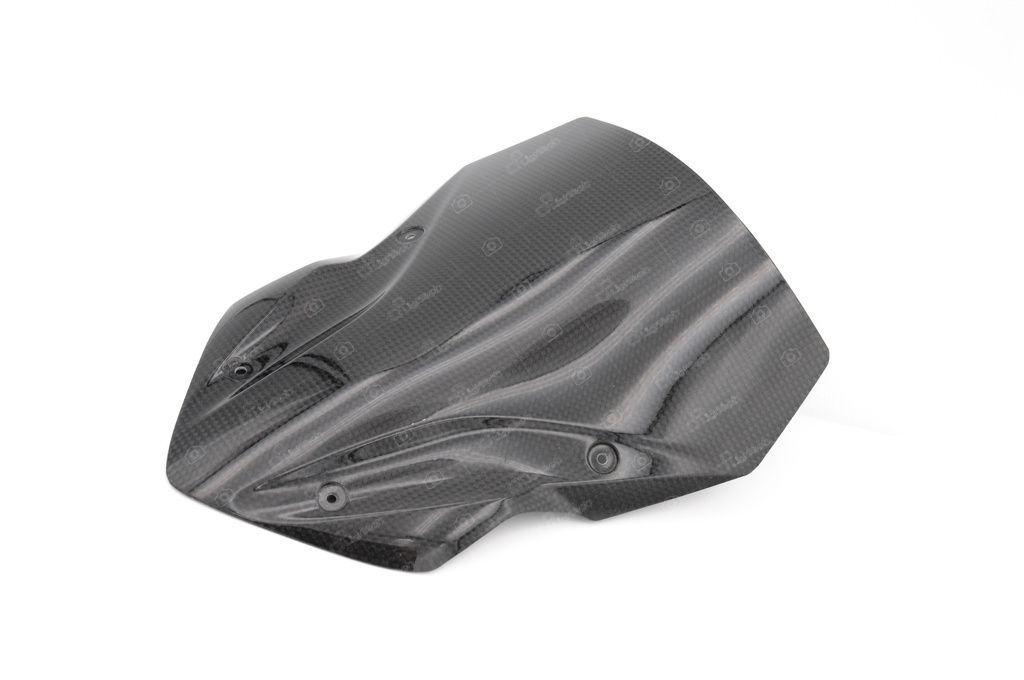 Lightech Carbon Fibre Tachometer Cover For Kawasaki Z900 2017-22