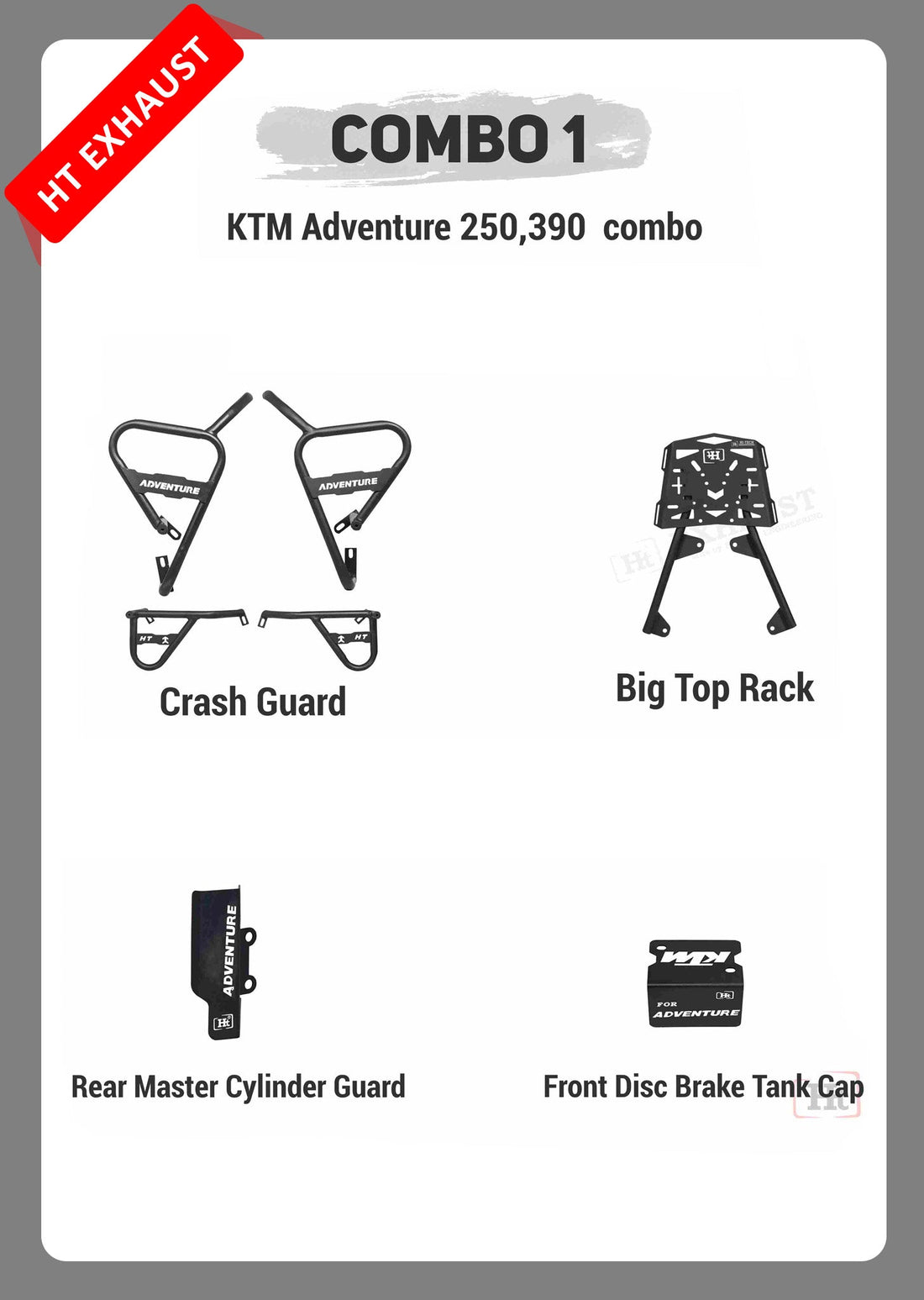 COMBO-1 KTM ADVENTURE 250/390-KTM ADV COMBO 1