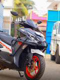 AEROX COMBO 3 CRASHGUARD + FOLDABLE FOOTREST + TOPRACK - View 5