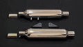 AEW TE204 Classic 650 Performance Exhaust Mirror Polish | Royal Enfield Slip-On Stainless Steel Exhaust - View 3