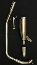 AEW Performance Full System Exhaust for Royal Enfield Guerrilla 450 | Free Flow Performance Exhaust | AEW - View 2