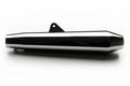 AEW TE 102 Megaphone Performance Exhaust for Interceptor 650 / Continental GT 650 | Black, Stainless Steel & Mirror Polish