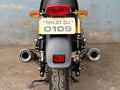 AEW TE 104 EDGE Slip-On Exhaust Interceptor 650 / GT 650 Stainless Steel Matt Polish | Performance Megaphone Silencer - View
