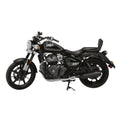 Red Rooster Astral Exhaust for Royal Enfield Super Meteor – Performance Slip-On (Black / Polish) - View 3