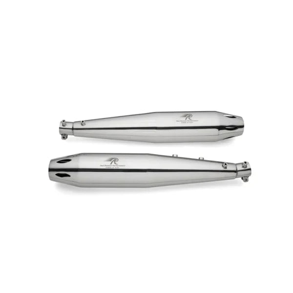 Red Rooster Atlas Pro Exhaust for Royal Enfield Classic 650 – Performance Slip-On (Polish / Matte / Black) - View 7