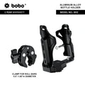 BOBO BH2 Universal Motorcycle Bottle Holder, Black - View 3