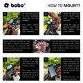 BOBO BM2 Aluminium Bike Phone Holder with 2.5A USB charger - View 6