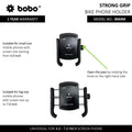 BOBO BM4M Bike Phone Holder Long Rear view Mirror Mount - View 3