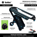 BOBO BM10H PRO Fully Waterproof Bike Phone Holder with Vibration Controller - View 5