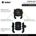 BOBO BM14 PRO PLUS Anti-Vibration Bike Phone Holder with Quick Release - View 3