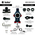 BOBO BM16 Anti-Vibration Metallic Bike Phone Holder with Fast 15W Wireless Charger - View 6