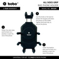 BOBO BM18H/M PRO Anti-Vibration Phone Mount with 15W Wireless Charger & USB-C Charging - View 4