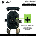 BOBO BM21 PRO PLUS Top & Bottom Grip Bike Phone Holder with PRO PLUS vibration damper - View 3