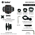 BOBO BM22H/M PRO Anti-Theft Bike Phone Holder with Anti-Vibration and Quick Release - View 5