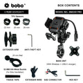 BOBO BM23H/M PRO Bike Phone Holder with Wireless & 36W USB-C Charging and Anti Vibration - View 8