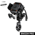 BOBO BM23H/M PRO Bike Phone Holder with Wireless & 36W USB-C Charging and Anti Vibration
