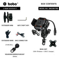 BOBO BM23H/M PRO Bike Phone Holder with Wireless & 36W USB-C Charging and Anti Vibration - View 7