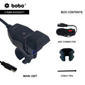 BOBO CG1 Motorcycle Charger Port - View 4