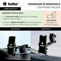 BOBO Universal Windshield & Dashboard Phone Holder - View 4
