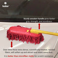 BOBO Car Duster – Premium Wax Treated Strands With Durable Solid Wood Handle – Includes Storage Cover - View 6