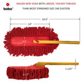 BOBO Car Duster – Premium Wax Treated Strands With Durable Solid Wood Handle – Includes Storage Cover - View 3