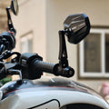 BOBO RM2-D Anti-Glare, Anti-Fog Bike Bar End Mirror - View 5