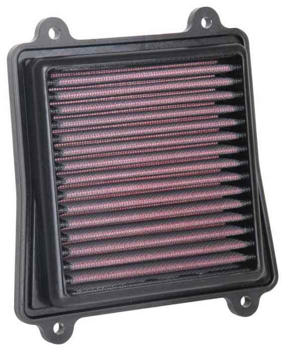 K&N BA-3717 High-Flow Lifetime Air Filter for Bajaj Dominar 400, Pulsar RS200 & Pulsar 200NS BS6 | Washable Reusable