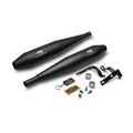 Red Rooster Celesta Pro Exhaust for Yezdi Roadster / Jawa 42 / Jawa 42 FJ / Jawa Classic (Polish / Black) - View 2