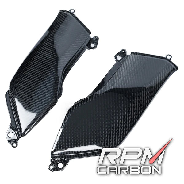 Rpm Carbon Fiber Tank Side Panels For Kawasaki Z900 2018-22