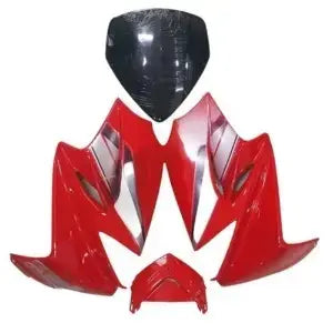 Visor for Hero Karizma R | Red | Front Fairing or Doom